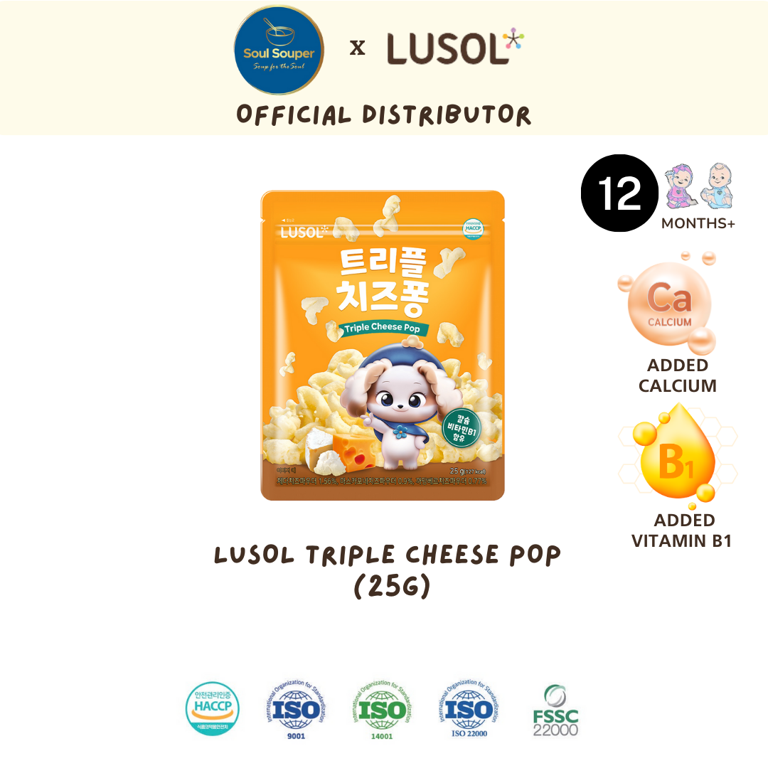 Lusol Triple - Cheese Pop / Banana Yogurt Pop (25g)