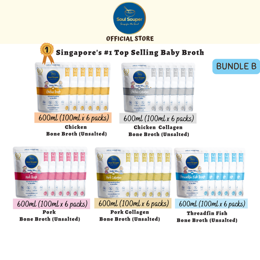 Souper Baby Bundle B (Unsalted) - 3 Litres