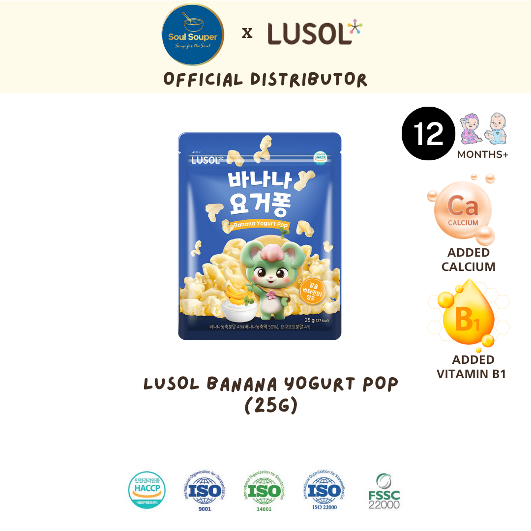Lusol Triple - Cheese Pop / Banana Yogurt Pop (25g)