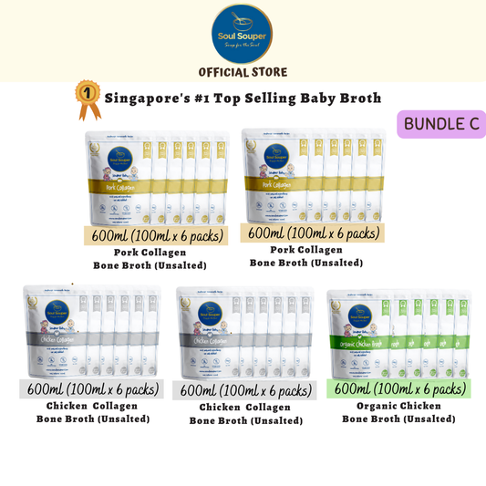 Souper Baby Bundle C (Soupreme Bundle) Unsalted - 3litres