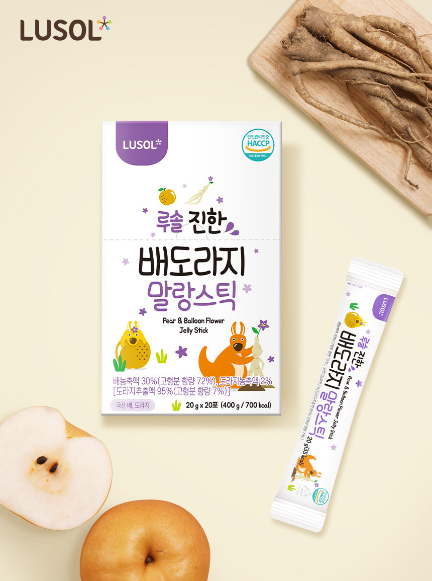 Lusol Pear Balloon Flower Health Jelly stick