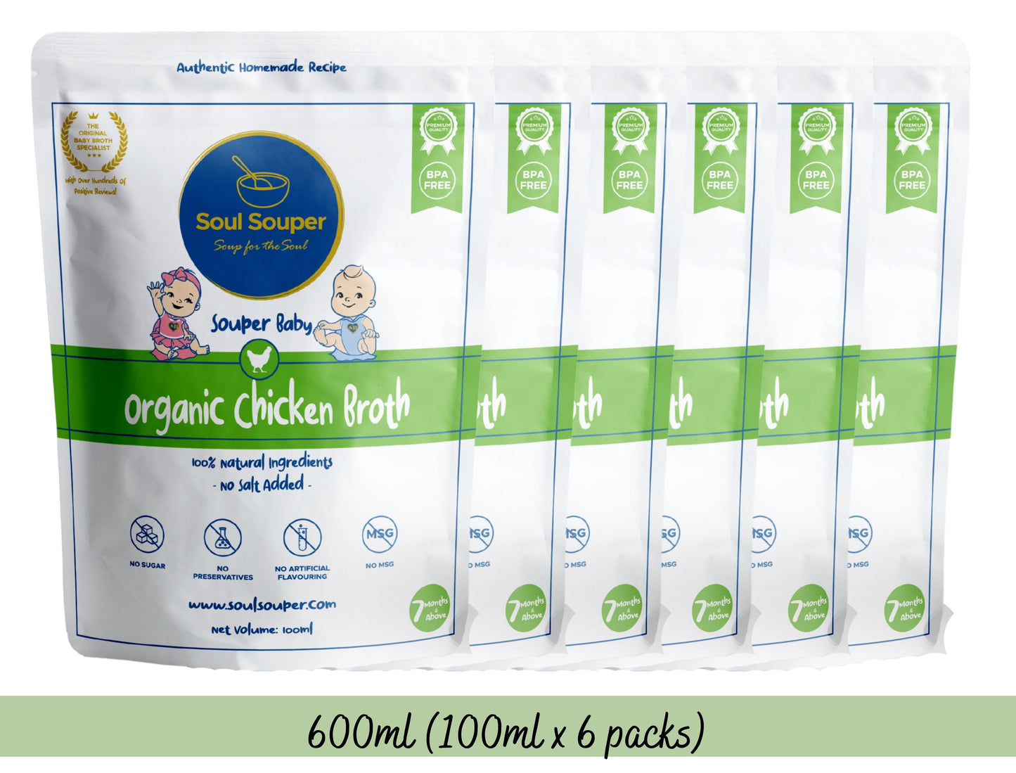 Souper Organic - Chicken Bone Broth
