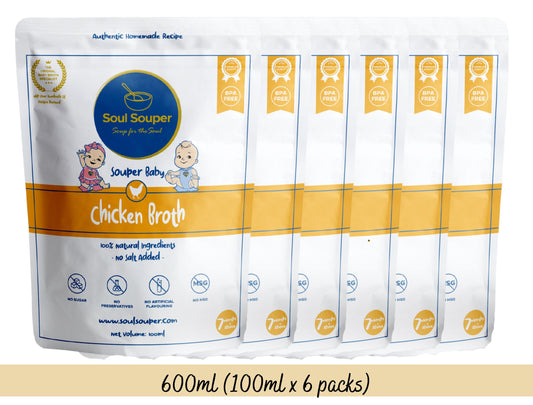 Souper Baby (Unsalted) - 600ml (100ml x 6 packs)