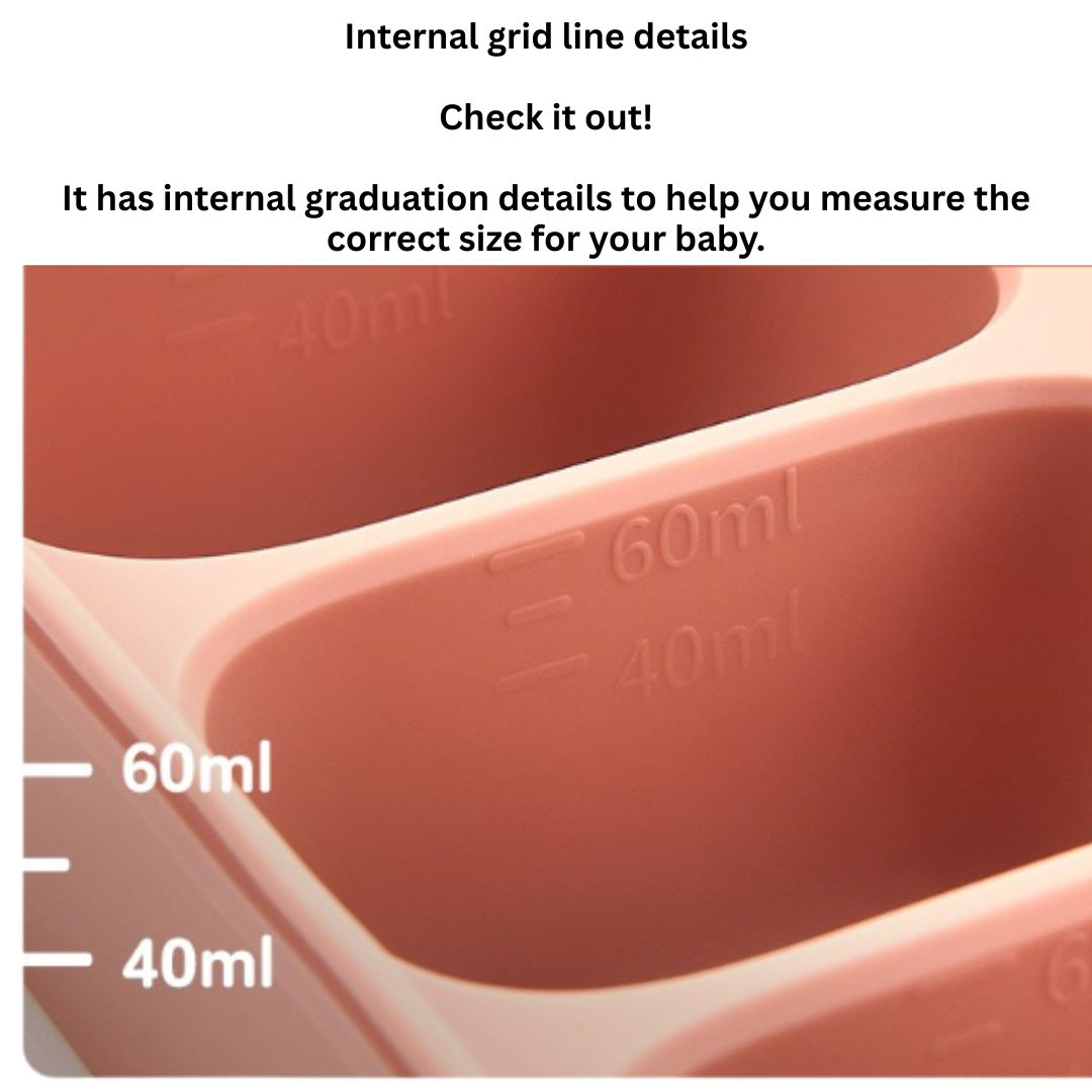 AttiRabbit 6 Cubes (Beige/Pink) Silicon Multicube Square