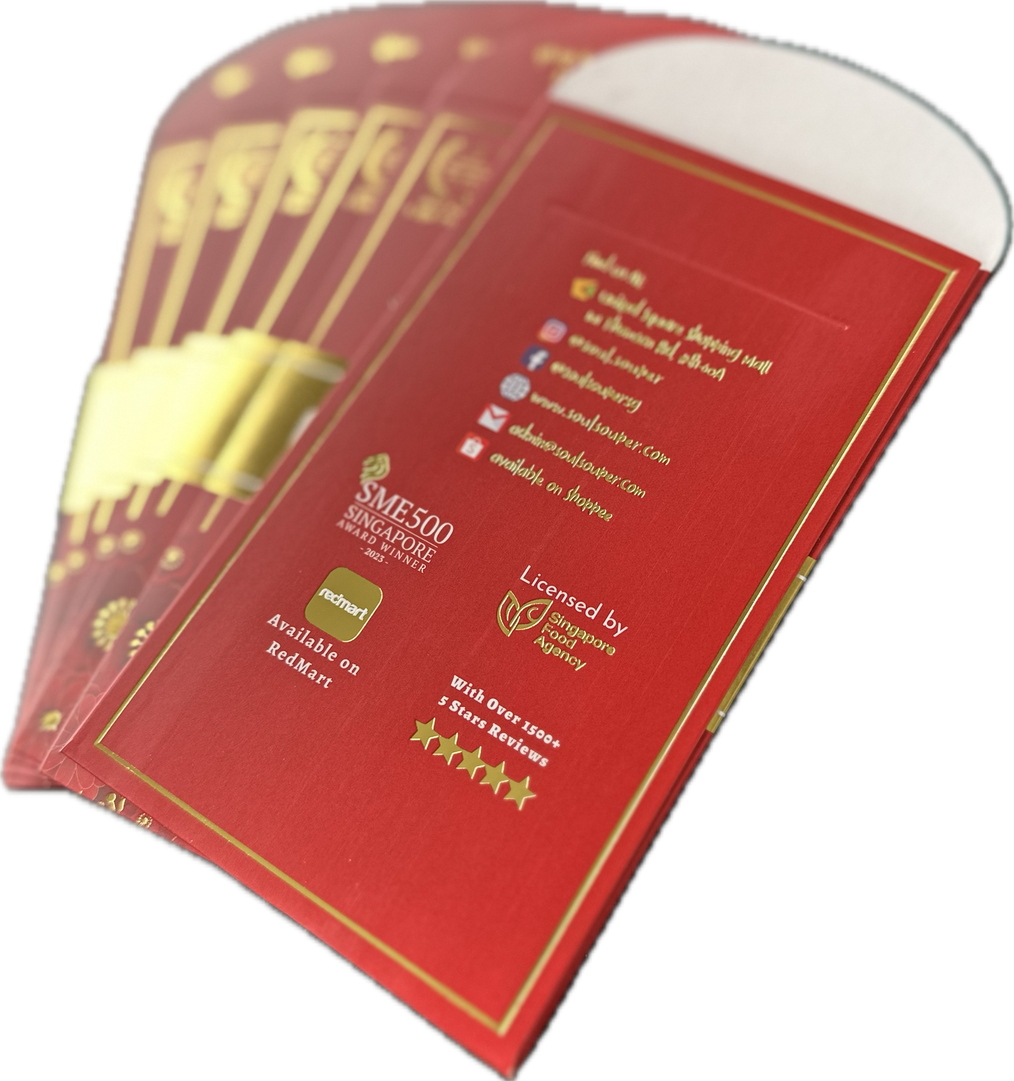 Soul Souper Red Packets 2024 (6 pcs) Soul Souper® Soup for the Soul