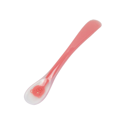 (7m+) Organic Factory Korea Platinum Silicone Baby Food Spoon (with case)