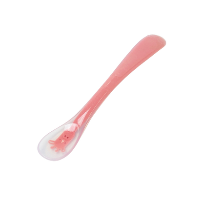 (7m+) Organic Factory Korea Platinum Silicone Baby Food Spoon (with case)