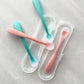 (7m+) Organic Factory Korea Platinum Silicone Baby Food Spoon (with case)