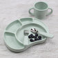 Organic Factory Korea Platinum Silicone Suction Food Tray