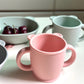 Organic Factory Korea Bear Platinum Silicone Two Handled Cup