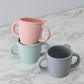 Organic Factory Korea Bear Platinum Silicone Two Handled Cup